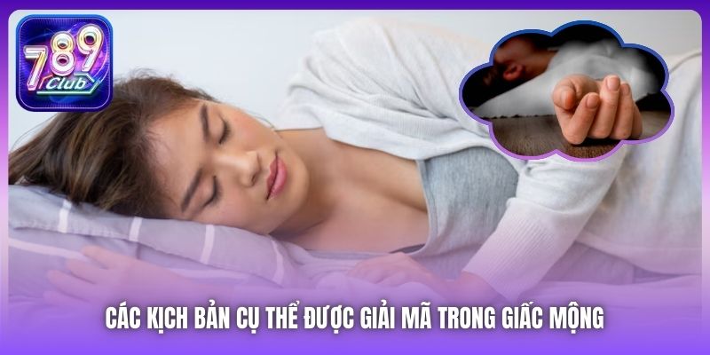 Các kịch bản cụ thể được giải mã trong giấc mộng 