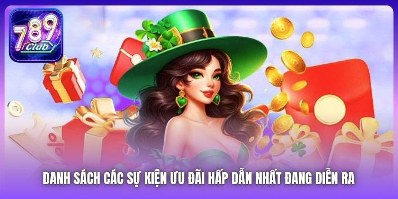 Danh sách các sự kiện ưu đãi hấp dẫn nhất đang diễn ra